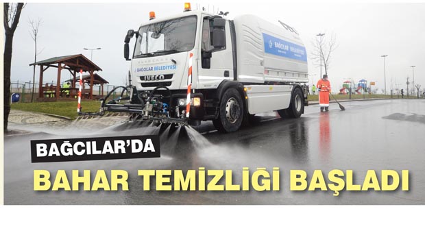 Bağcılar’da bahar temizliği