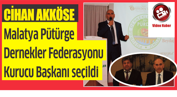 Cihan Akköse PÜRDEF Başkanı seçildi (VİDEO HABER)