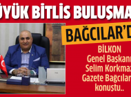 BİLKON’dan Büyük Bitlis Buluşması Organizasyonu