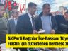 AK Parti Bağcılar İlçe Başkanı Tüysüz, Filistin için düzenlenen kermesi ziyaret etti