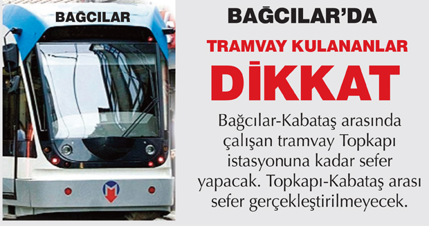 Dikkat… Bağcılar’da bu yollar kapalı!