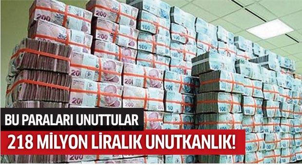 Şans oyunlarında  218 milyon lira unutuldu