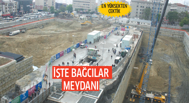 İşte Bağcılar Meydan İnşaatı’nın son hali