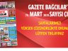 Gazete Bağcılar’ın MART sayısı çıktı…