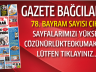 Gazete Bağcılar’ın 78. Bayram Sayısı Çıktı..
